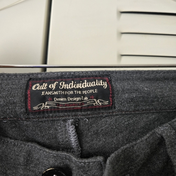 Cult Of Individuality Teaser Skinny Size 28 Gray #059 - Picture 10 of 14